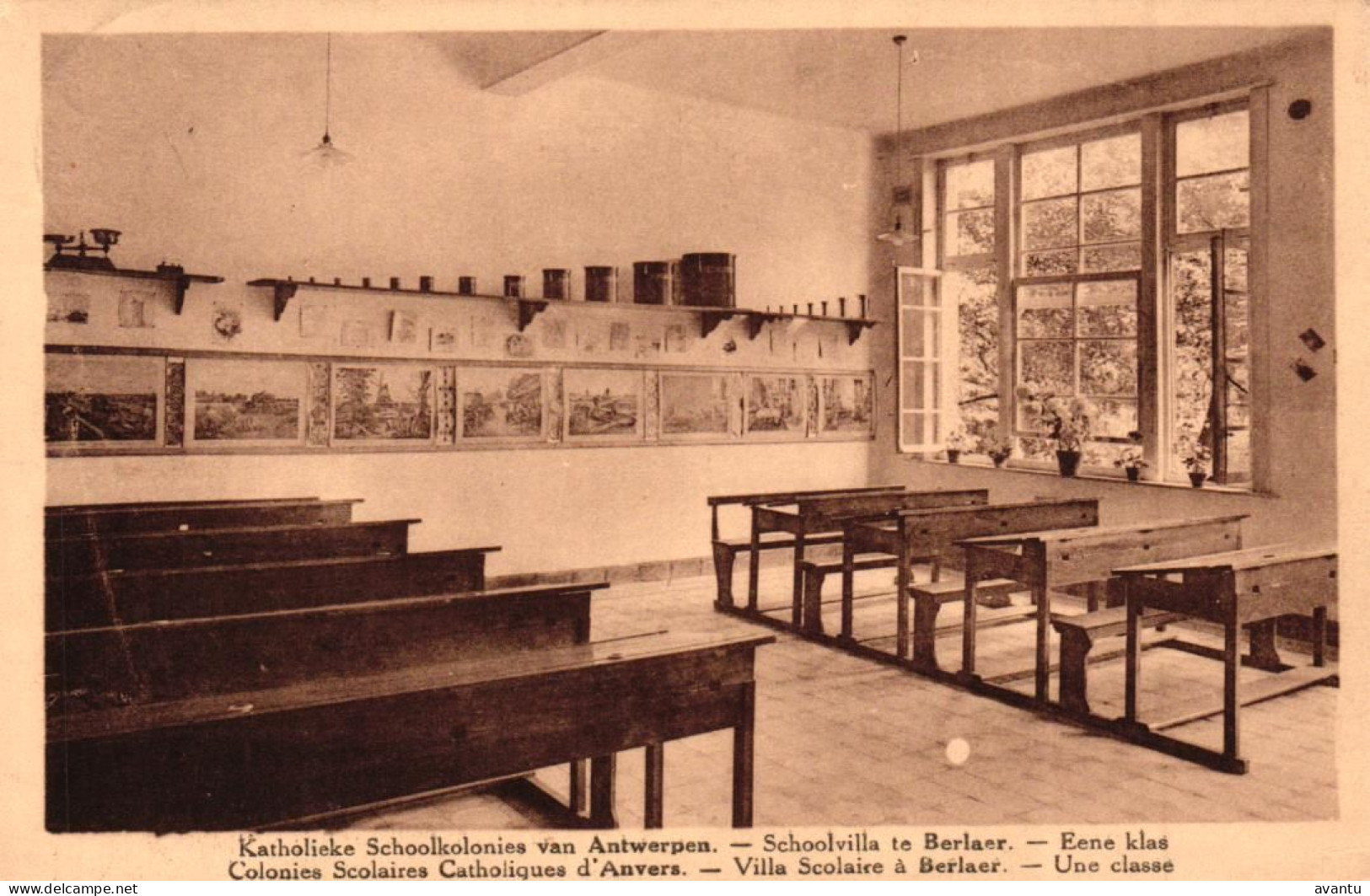 BERLAAR / SCHOOLKOLONIE  / KLAS