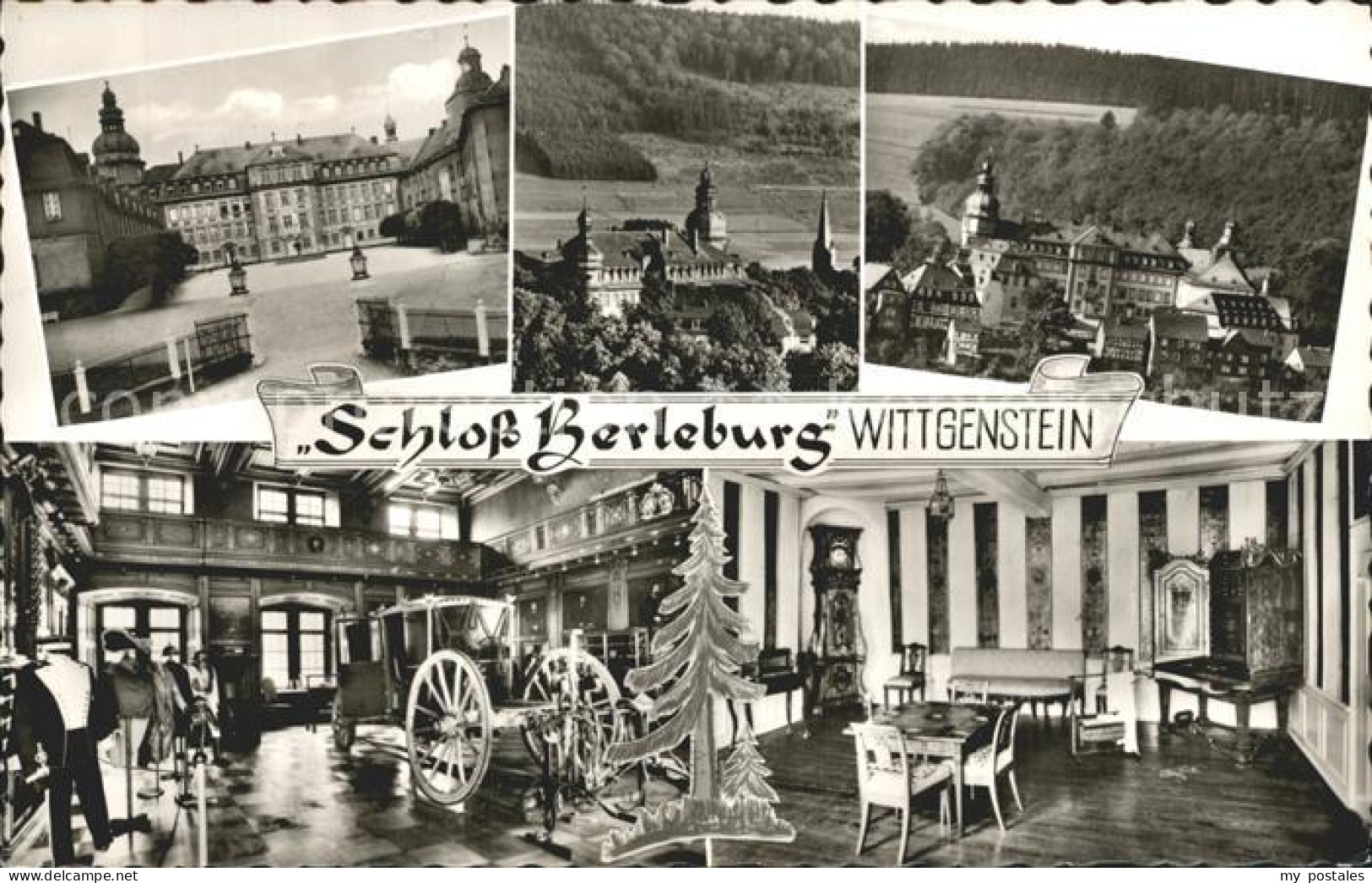 Berleburg Bad Schloss Berleburg Wittgenstein Teilansichten
