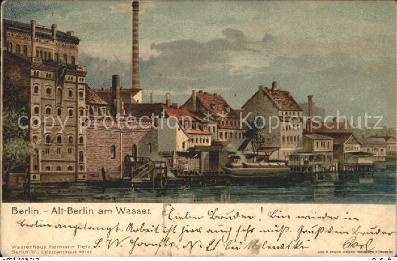 Berlin Alt Berlin am Wasser