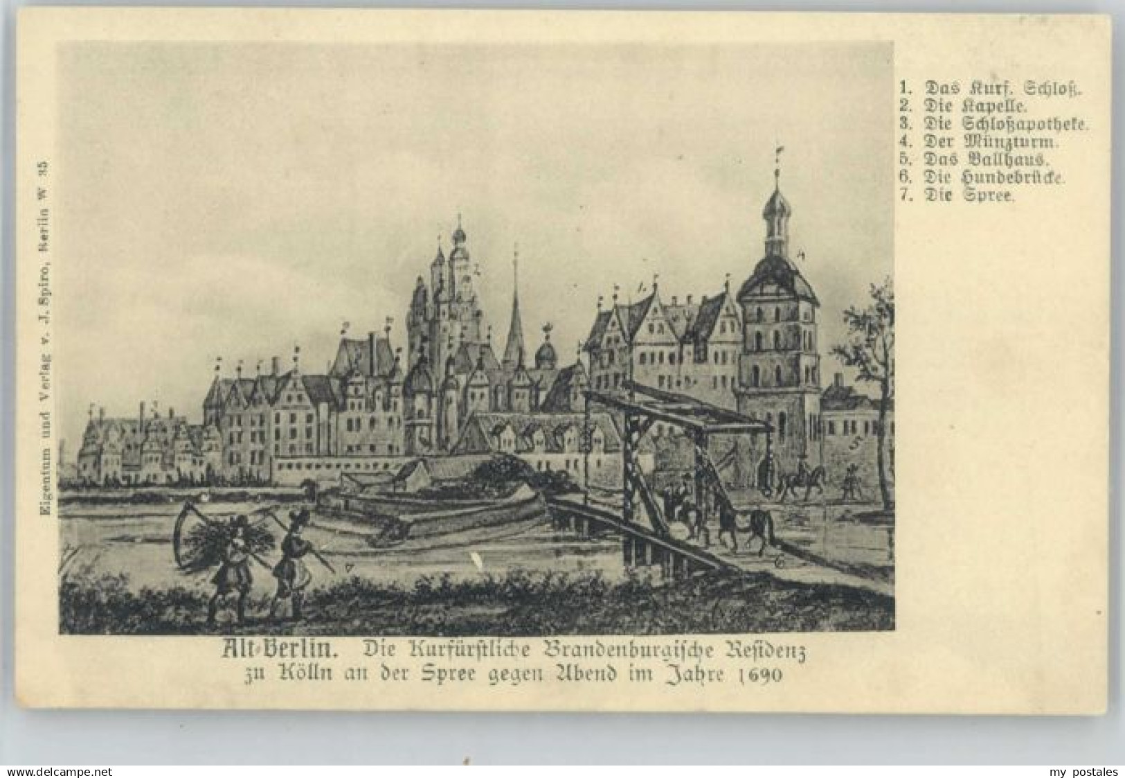 Berlin Alt Berlin Brandenburgische Residenz