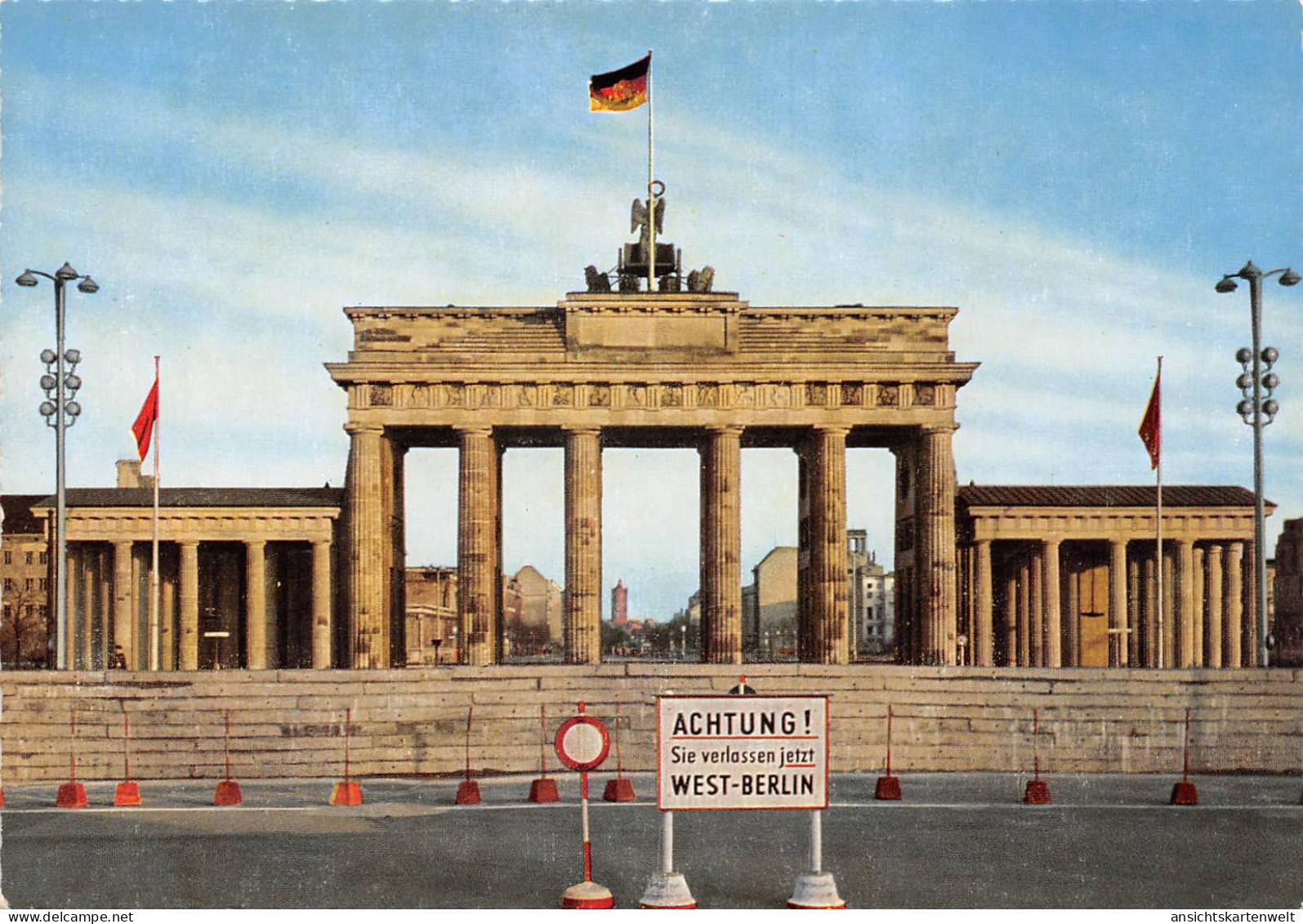 Berlin Berliner Mauer Brandenburger Tor ngl #186.130