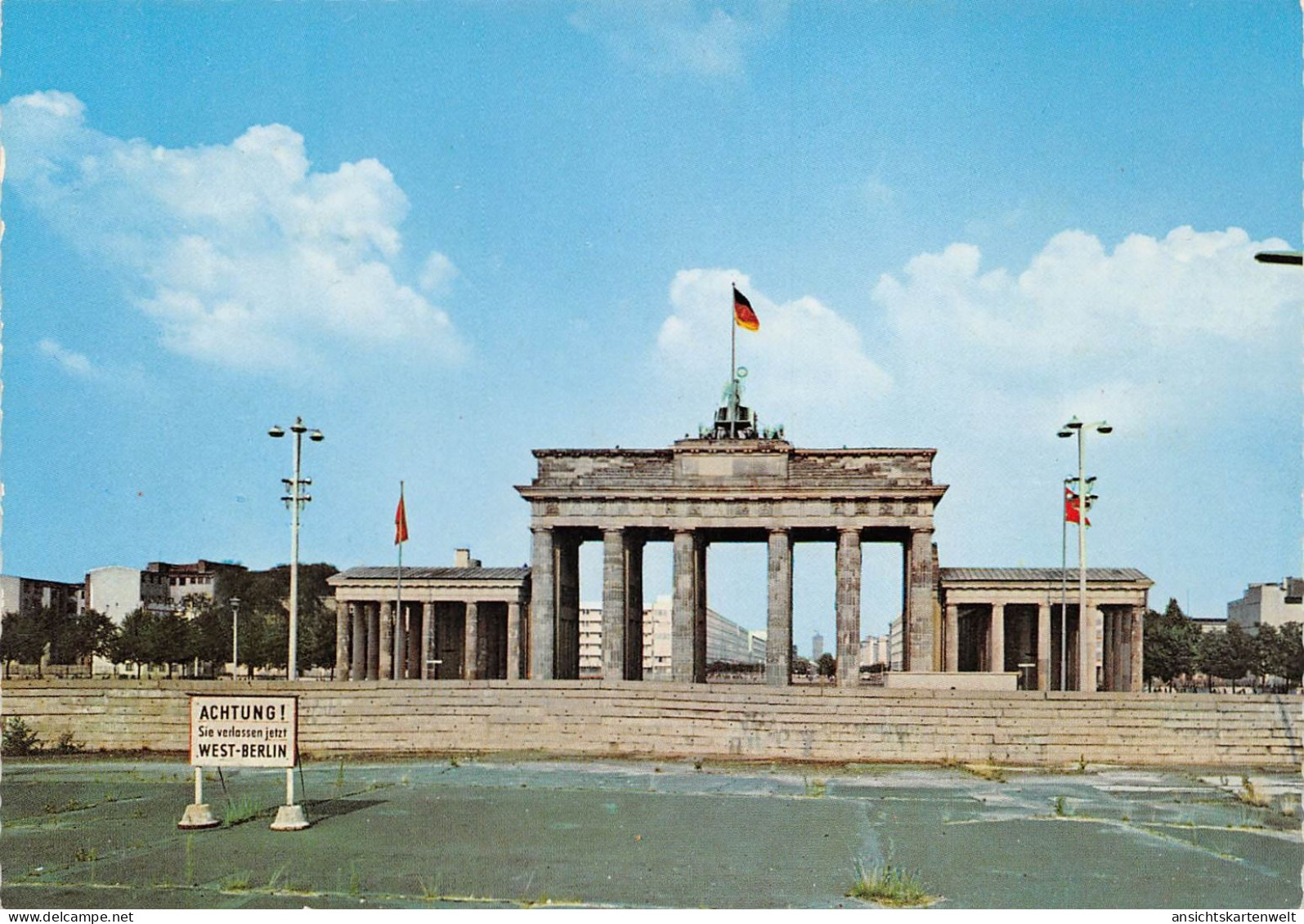 Berlin Berliner Mauer Brandenburger Tor ngl #186.132