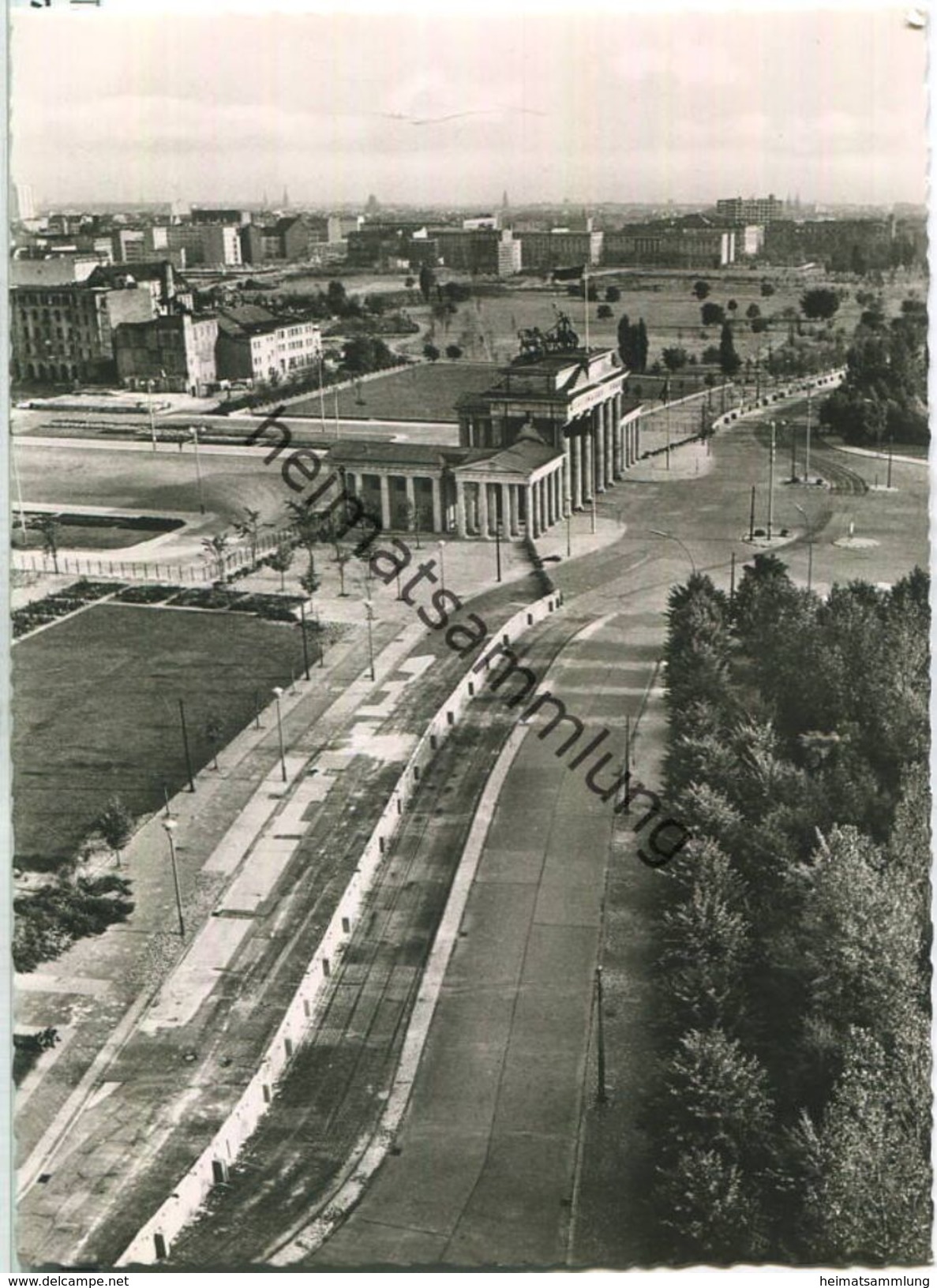 Berlin - Brandenburger Tor - Foto-Ansichtskarte