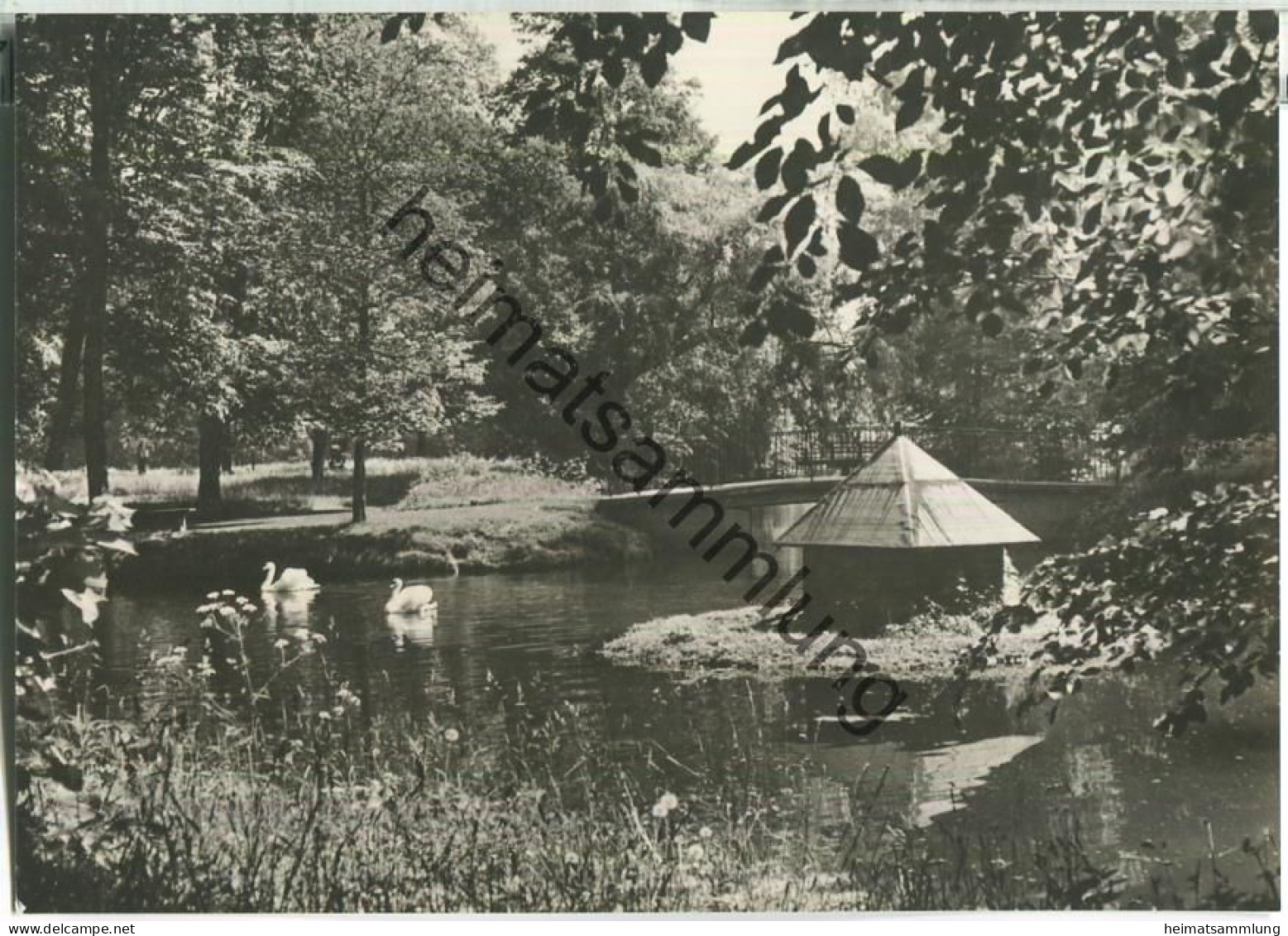 Berlin-Buch - Im Schlosspark - Verlag H. Sander Berlin 60er Jahre