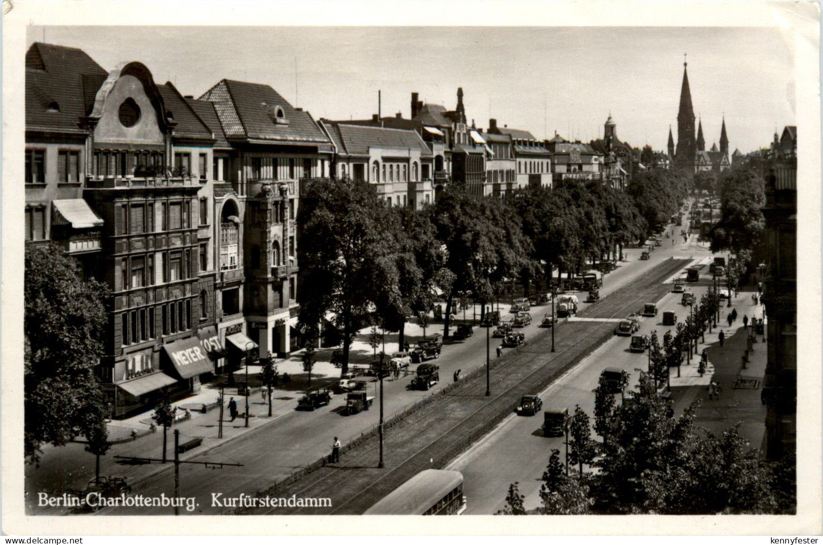 Berlin-Charlottenburg - Kurfürstendamm,