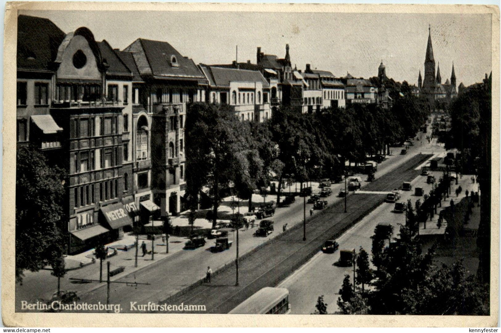 Berlin-Charlottenburg - Kurfürstendamm -