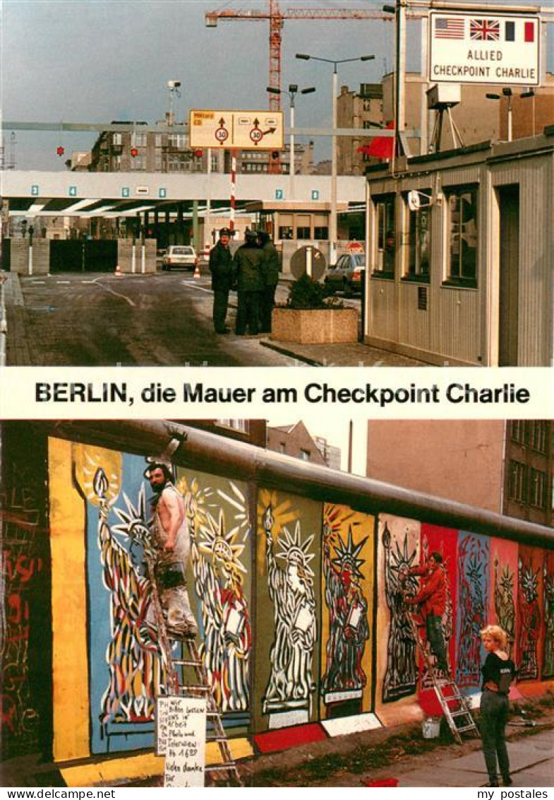 BERLIN  CITY Checkpoint Charlie Berliner Mauer