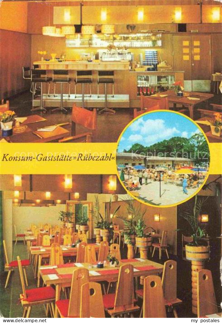 BERLIN  CITY Konsum-Gaststaette Ruebezahl am Mueggelsee