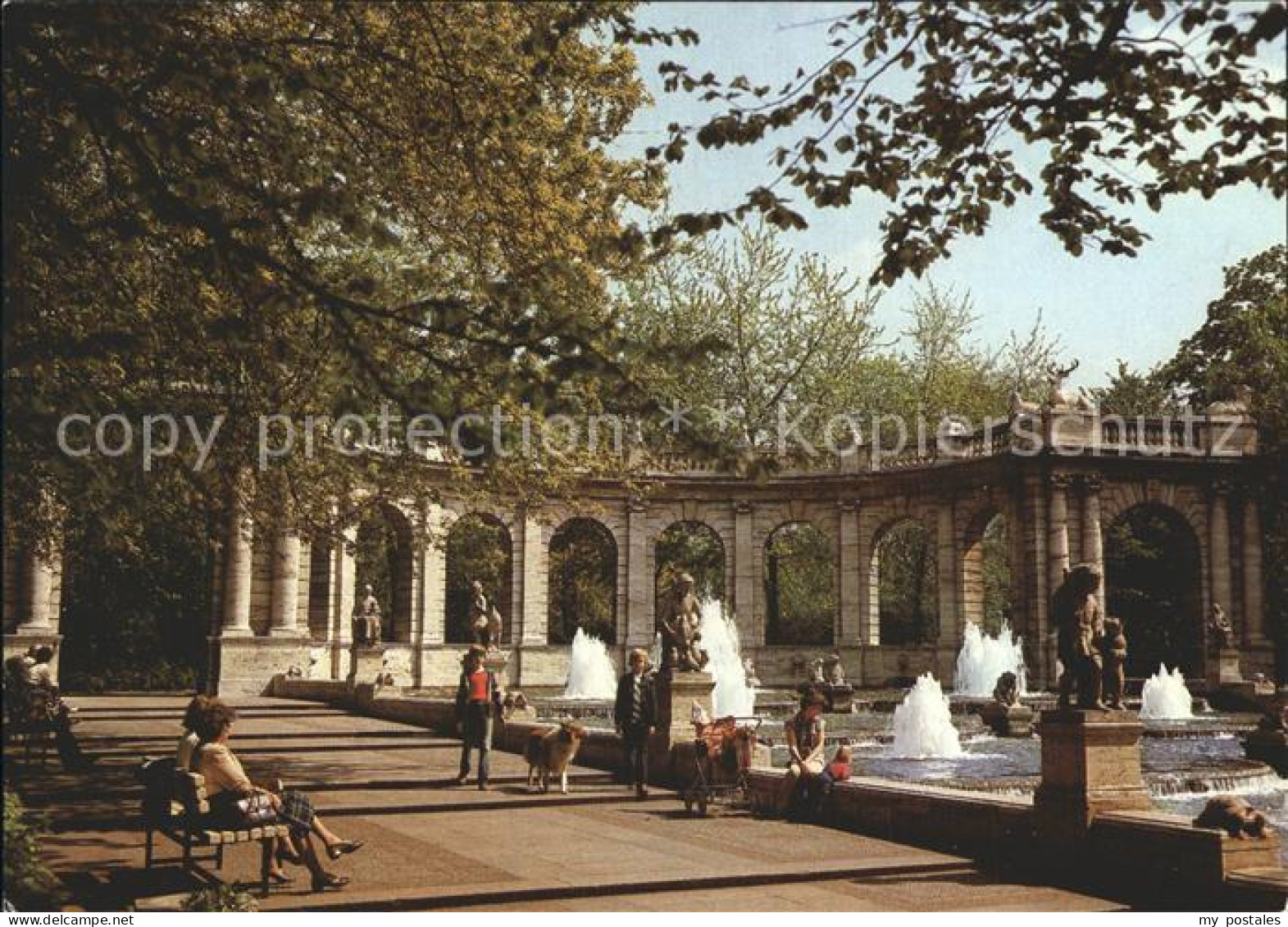 BERLIN  CITY Maerchenbrunnen im Volkspark Friedrichshain