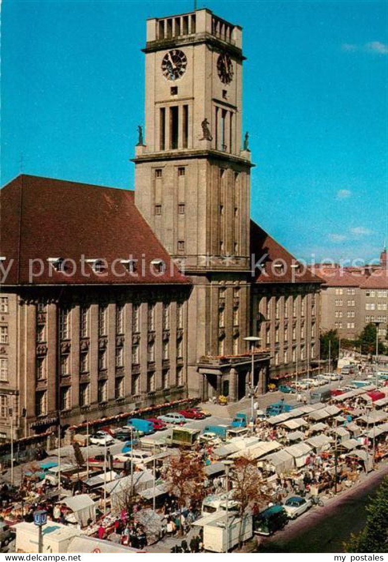 BERLIN  CITY Markt am Rathaus Schoeneberg