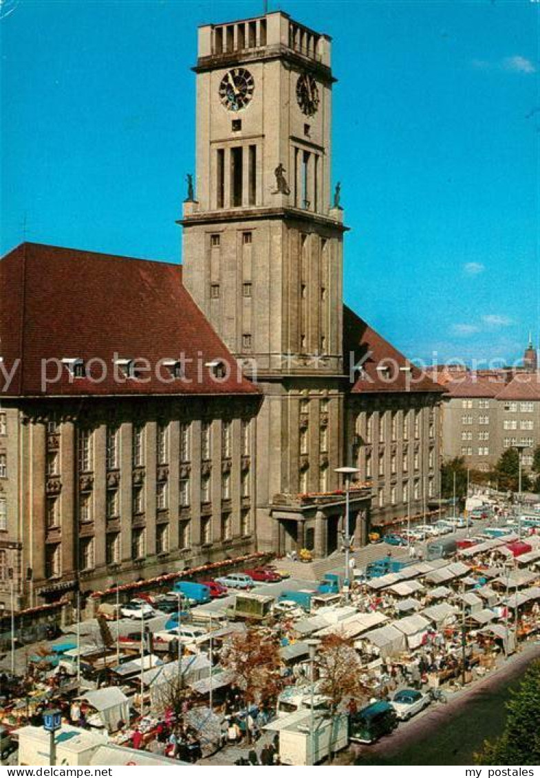 BERLIN  CITY Markt am Rathaus Schoeneberg John F Kennedy Platz