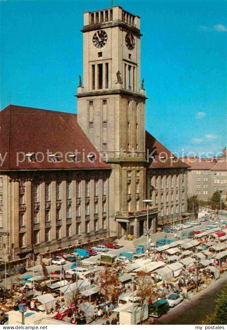 BERLIN  CITY Markt Rathaus Schoeneberg John F Kennedy Platz