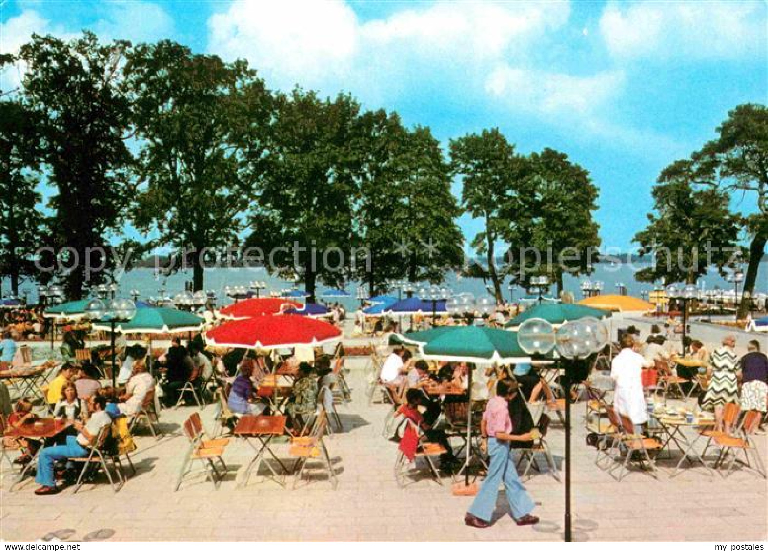 BERLIN  CITY Mueggelsee Konsum Gaststaette Ruebezahl Strand Restaurant