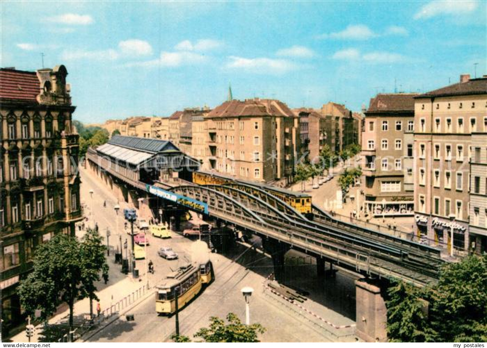 BERLIN  CITY Prenzlauer Berg U Bahnhof Dimitroffstrasse