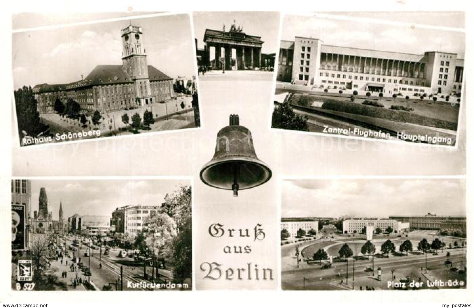 BERLIN  CITY Rathaus Schoeneberg Zentral Flughafen Haupteingang
