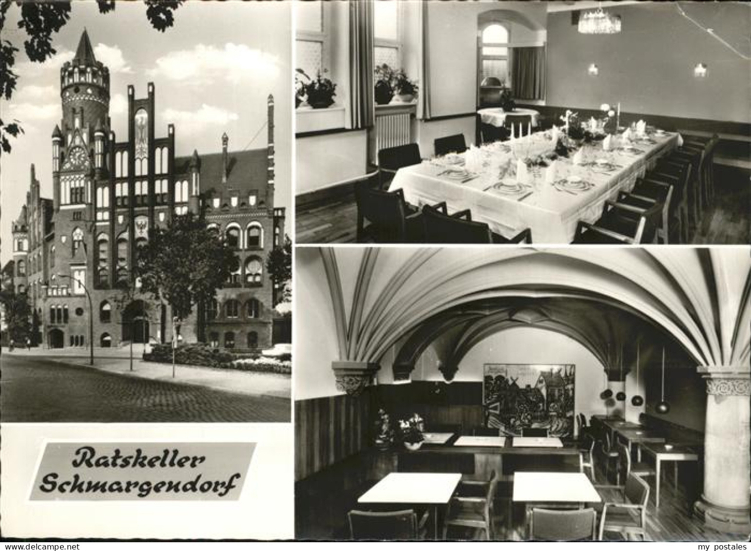 BERLIN  CITY Ratskeller Schmargendorf Gastraeume