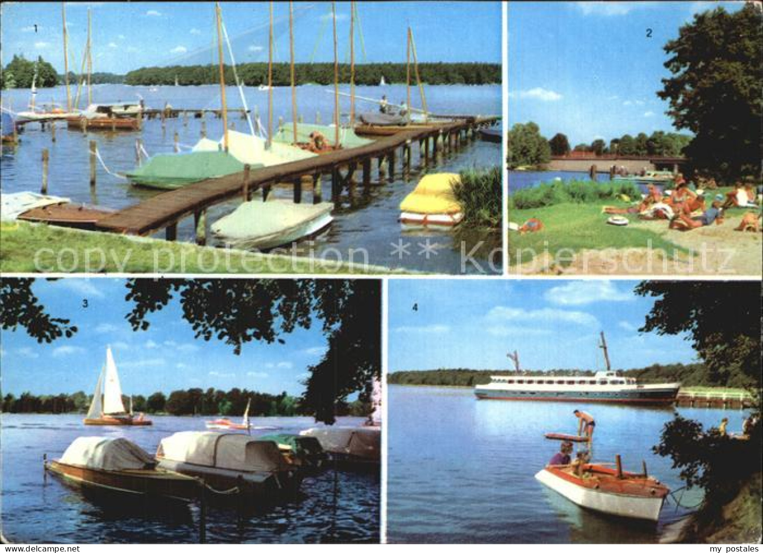 BERLIN  CITY Schmoeckwitz Seddinsee Badestelle Zeuthener See Krossinsee