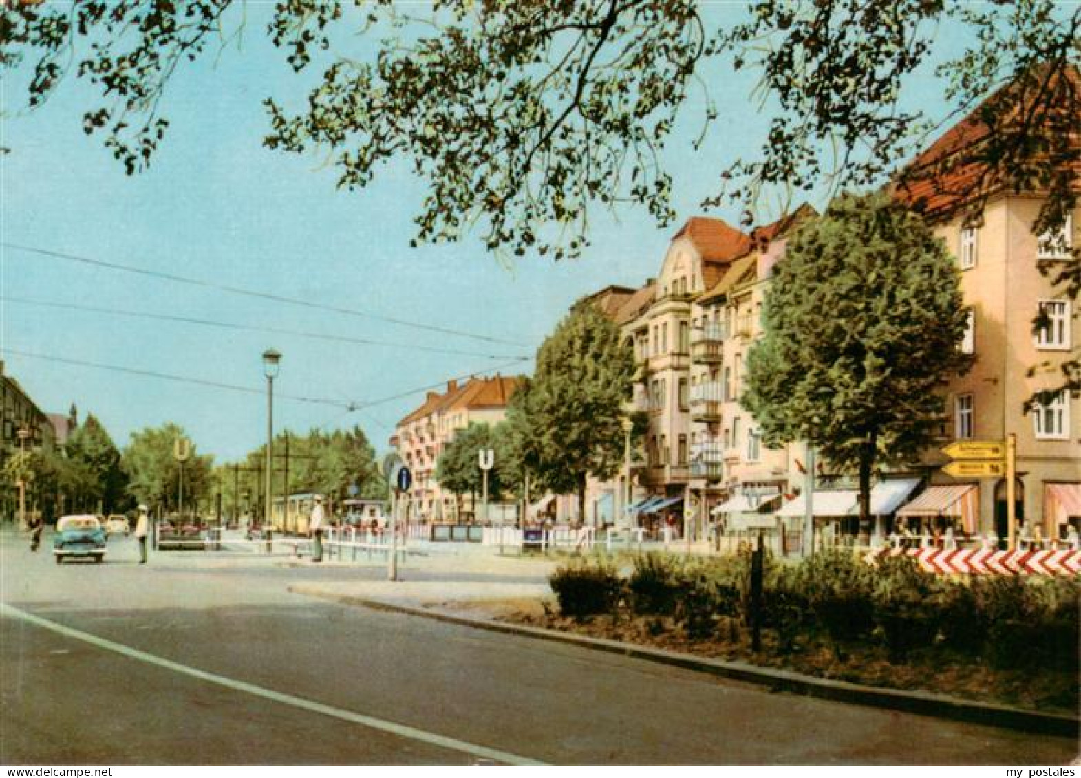 BERLIN  CITY U-Bahn Vinetastrasse in Pankow