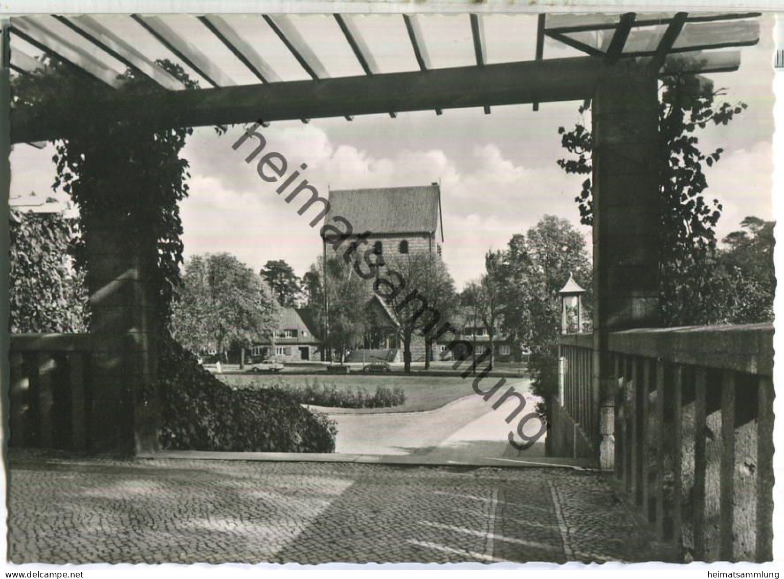 Berlin Frohnau - Johanniskirche - Foto-Ansichtskarte - Verlag Foto-Hübner Berlin