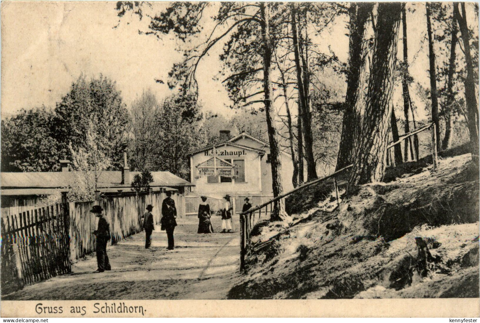 Berlin-Grunewald - Gruss aus Schildhorn