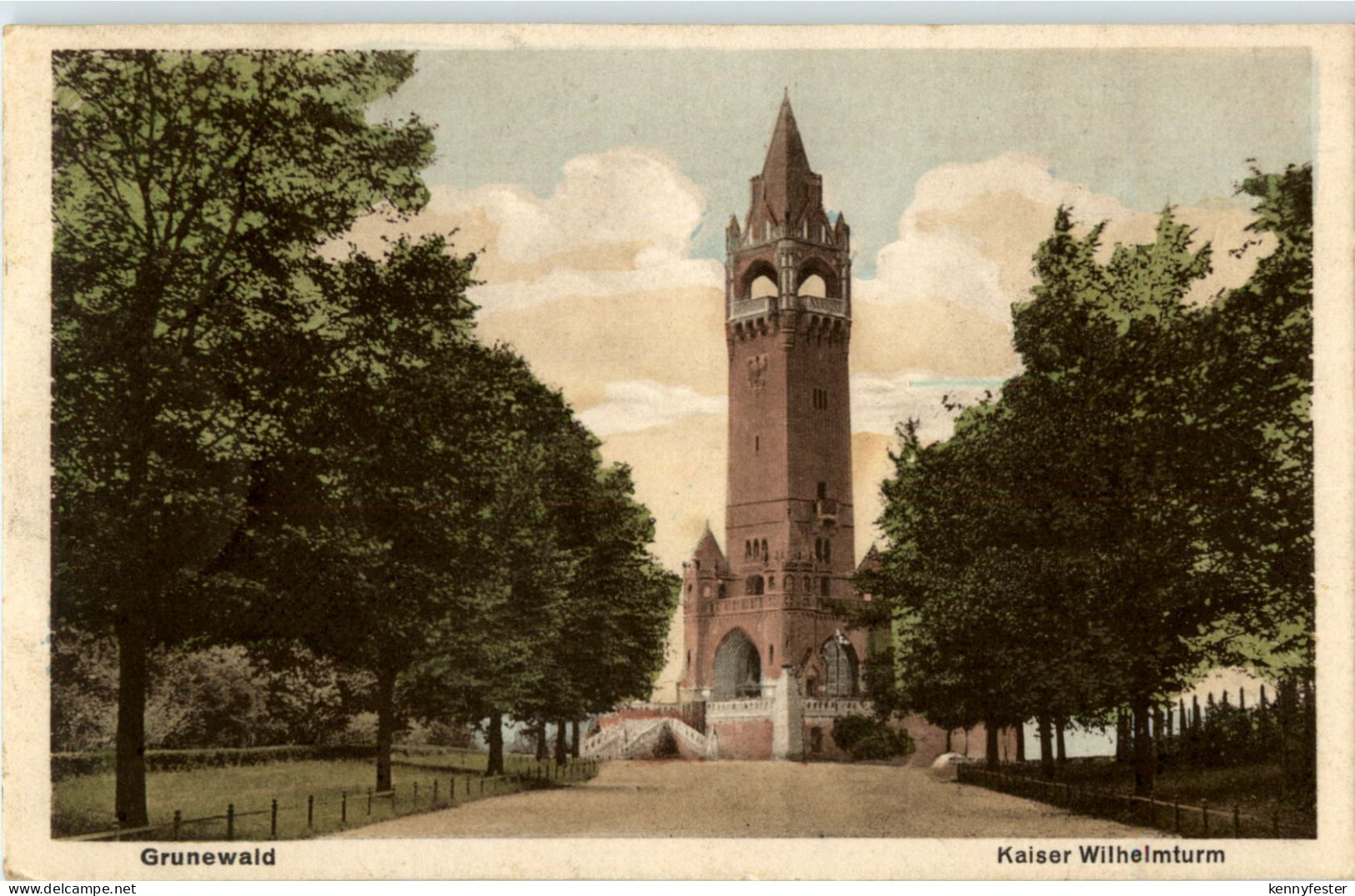 Berlin-Grunewald - Kaiser Wilhelmturm