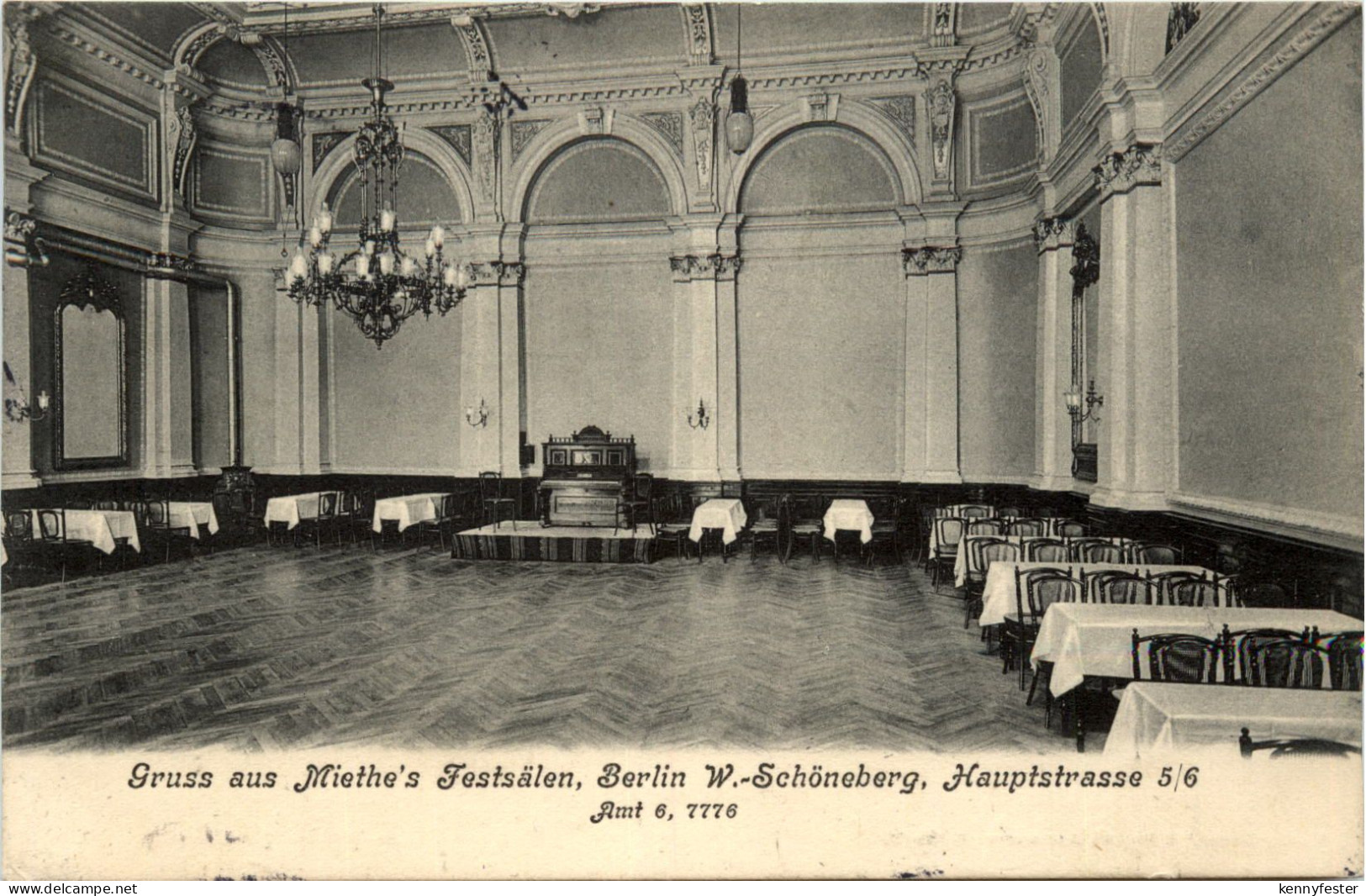 Berlin - Gruss aus Miethes Festsälen Schöneberg