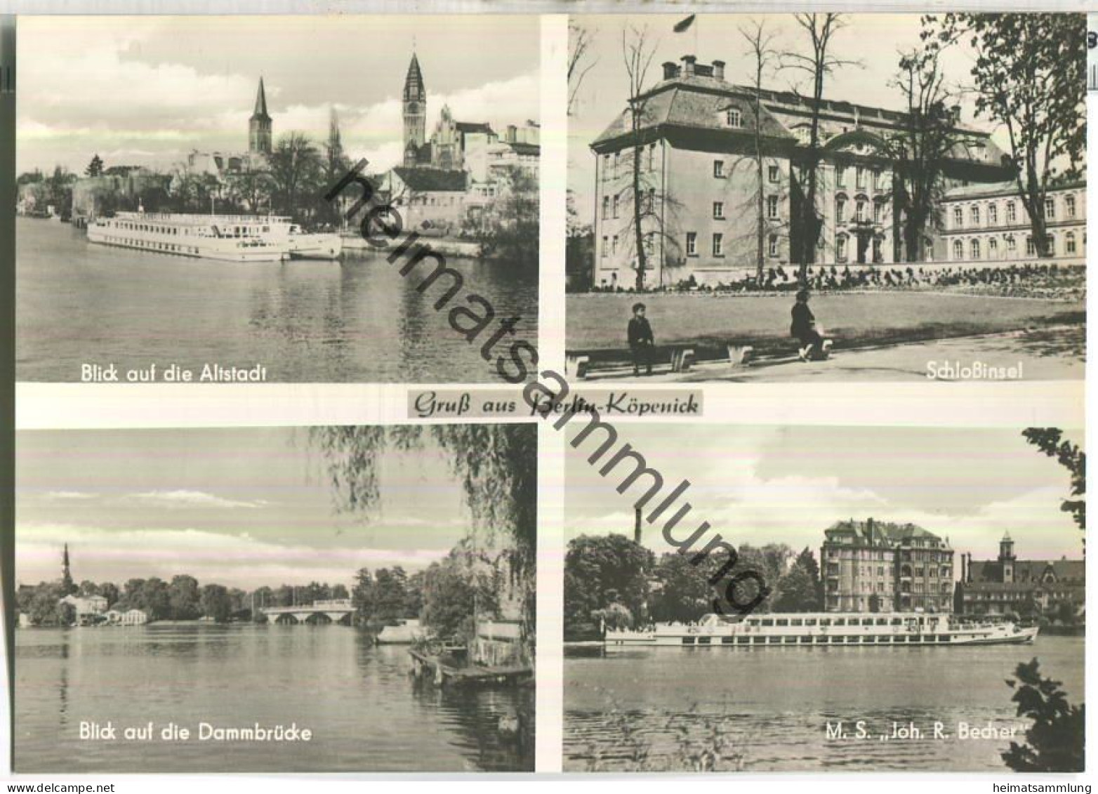 Berlin - Köpenick - Fahrgastschiff - Verlag Kurt Mader Berlin