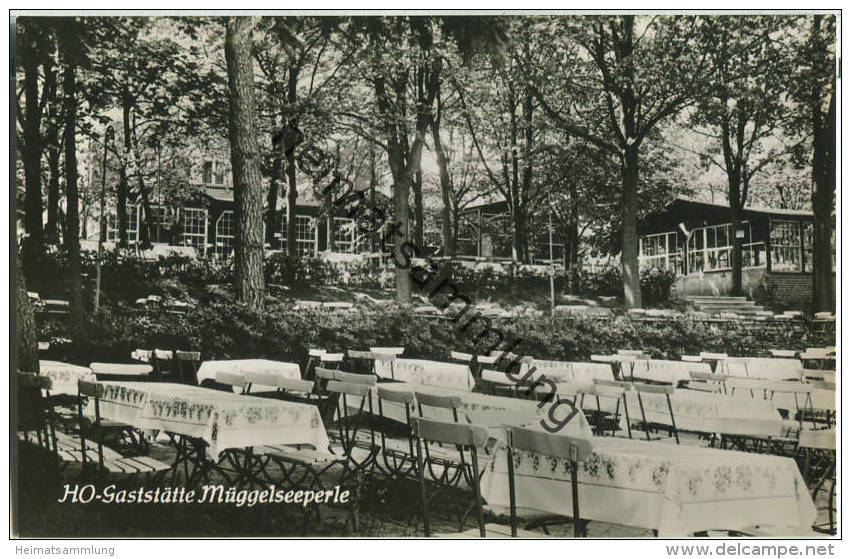 Berlin - Köpenick - HO-Gaststätte Müggelseeperle - Foto-Ansichtskarte