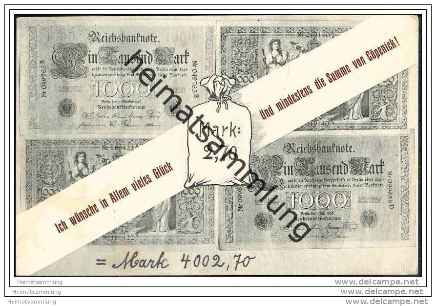 Berlin - Köpenick - Ich wünsche in allem viel Glück und mindestens die Summe von Cöpenick