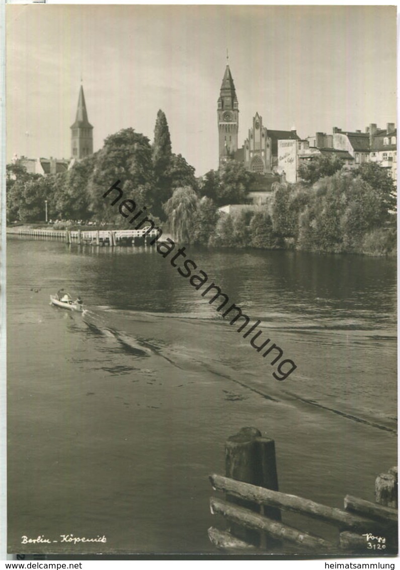 Berlin - Köpenick - Popp-Verlag Heidelberg- Foto-Einzelhandabzug