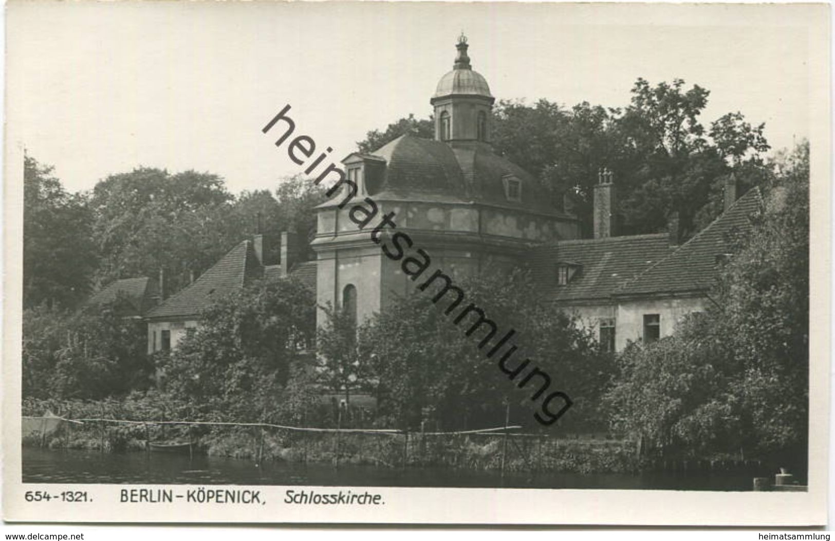 Berlin - Köpenick - Schlosskirche - Foto-AK 30er Jahre - Verlag Ludwig Walter Berlin