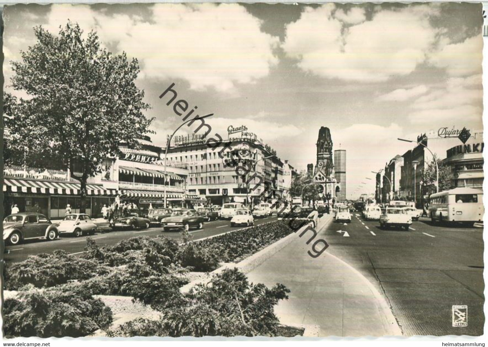Berlin - Kurfürstendamm - Foto-Ansichtskarte - Verlag Klinke & Co. Berlin