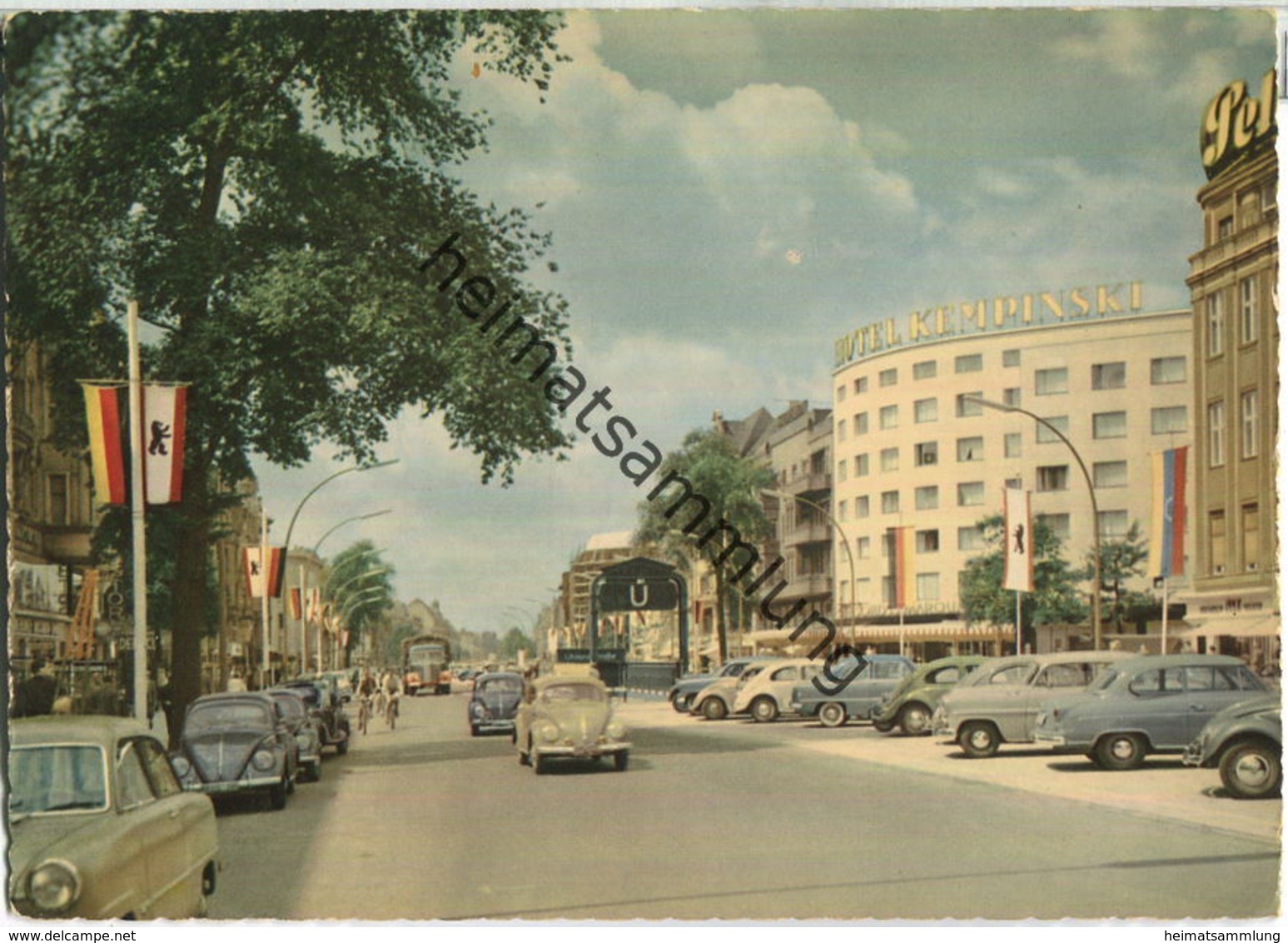 Berlin - Kurfürstendamm - Hotel Kempinski - Verlag Hans Andres Berlin