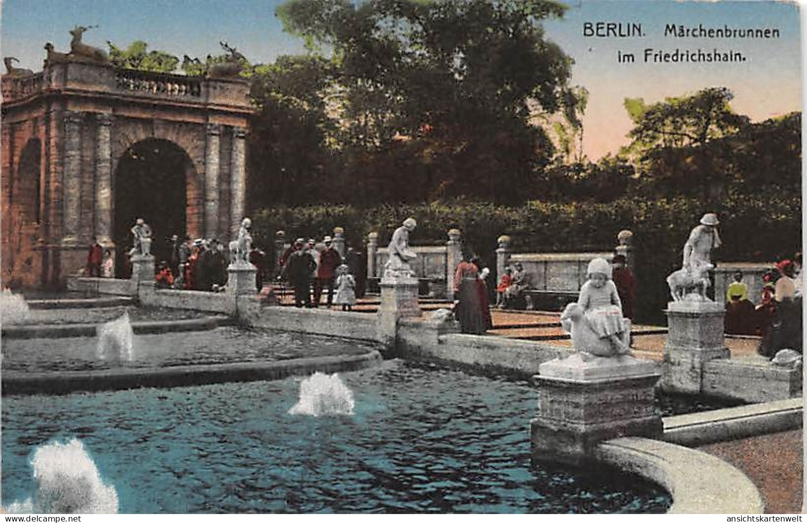 Berlin Märchenbrunnen im Friedrichshain ngl #143.603