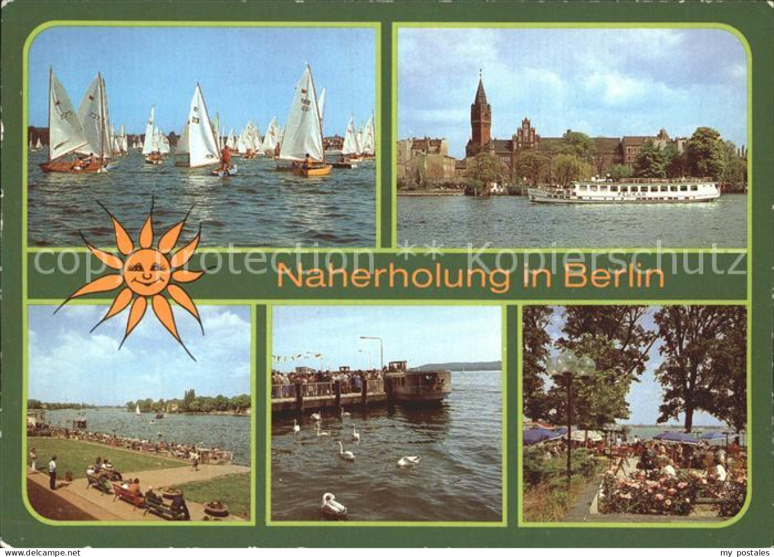 Berlin Naherholungsgebiete Mueggelsee Koepenick Gruenau Friedrichshagen