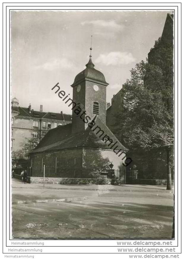 Berlin - Neukölln - Böhmische Kirche - Foto-AK Grossformat