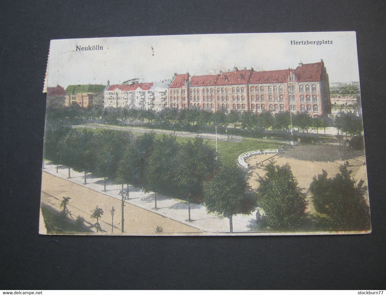 Berlin , Neukölln  , seltene Karte um 1921