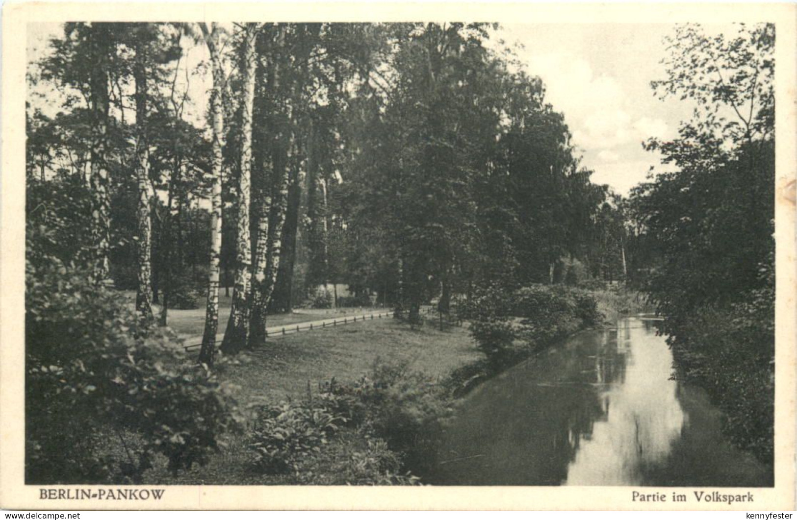 Berlin - Pankow - Partie im Volkspark