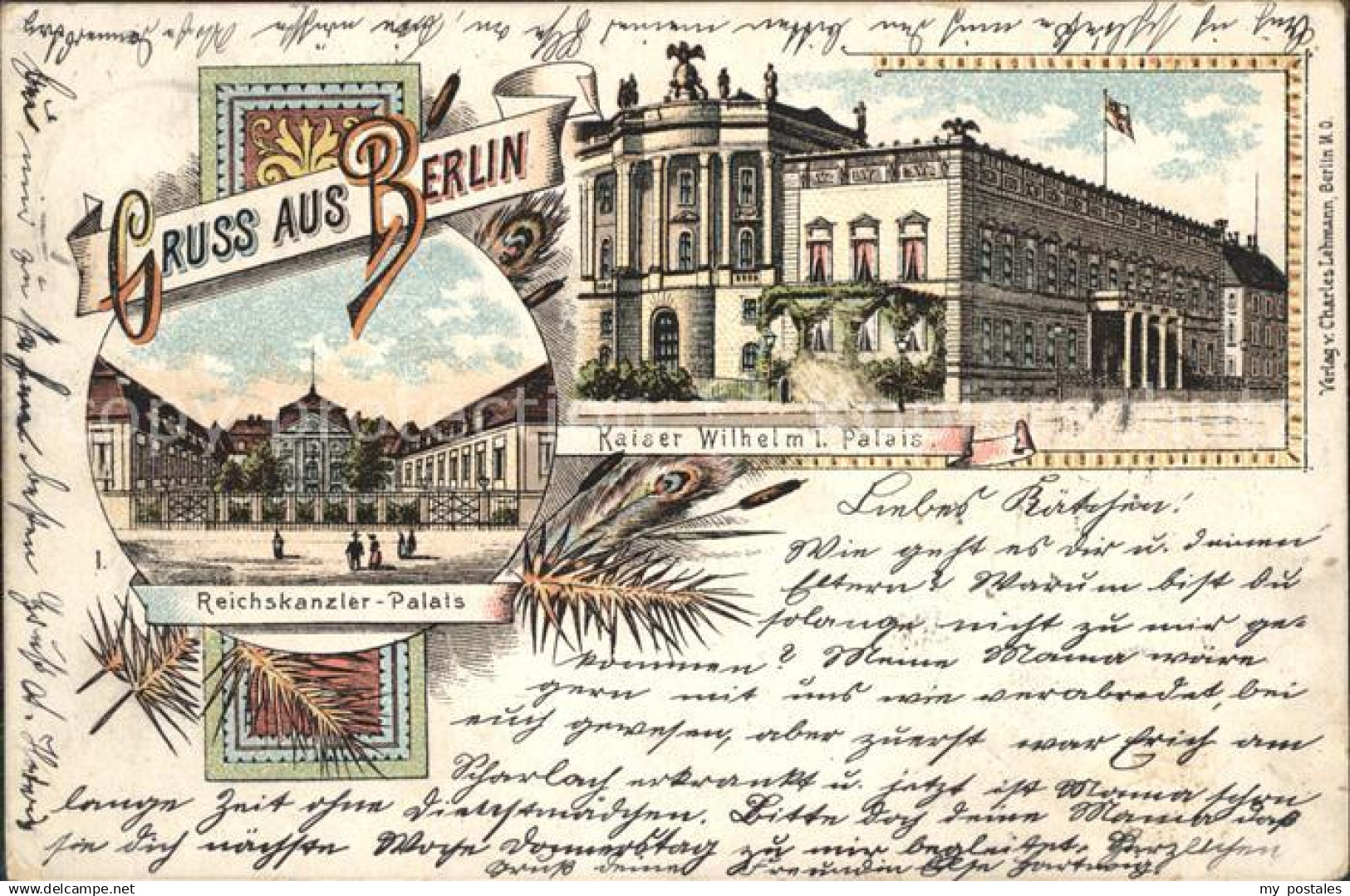 Berlin Reichskanzler Palais Kaiser Wilhelm I Palais
