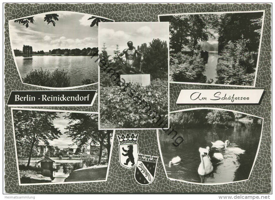 Berlin-Reinickendorf - Am Schäfersee - Foto-AK Grossformat - Verlag Kunst und Bild Berlin