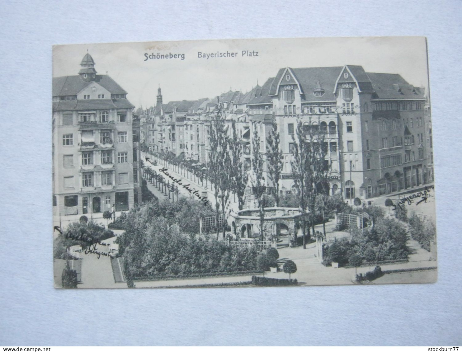 Berlin  Schöneberg,  Schöne Karte  um 1911