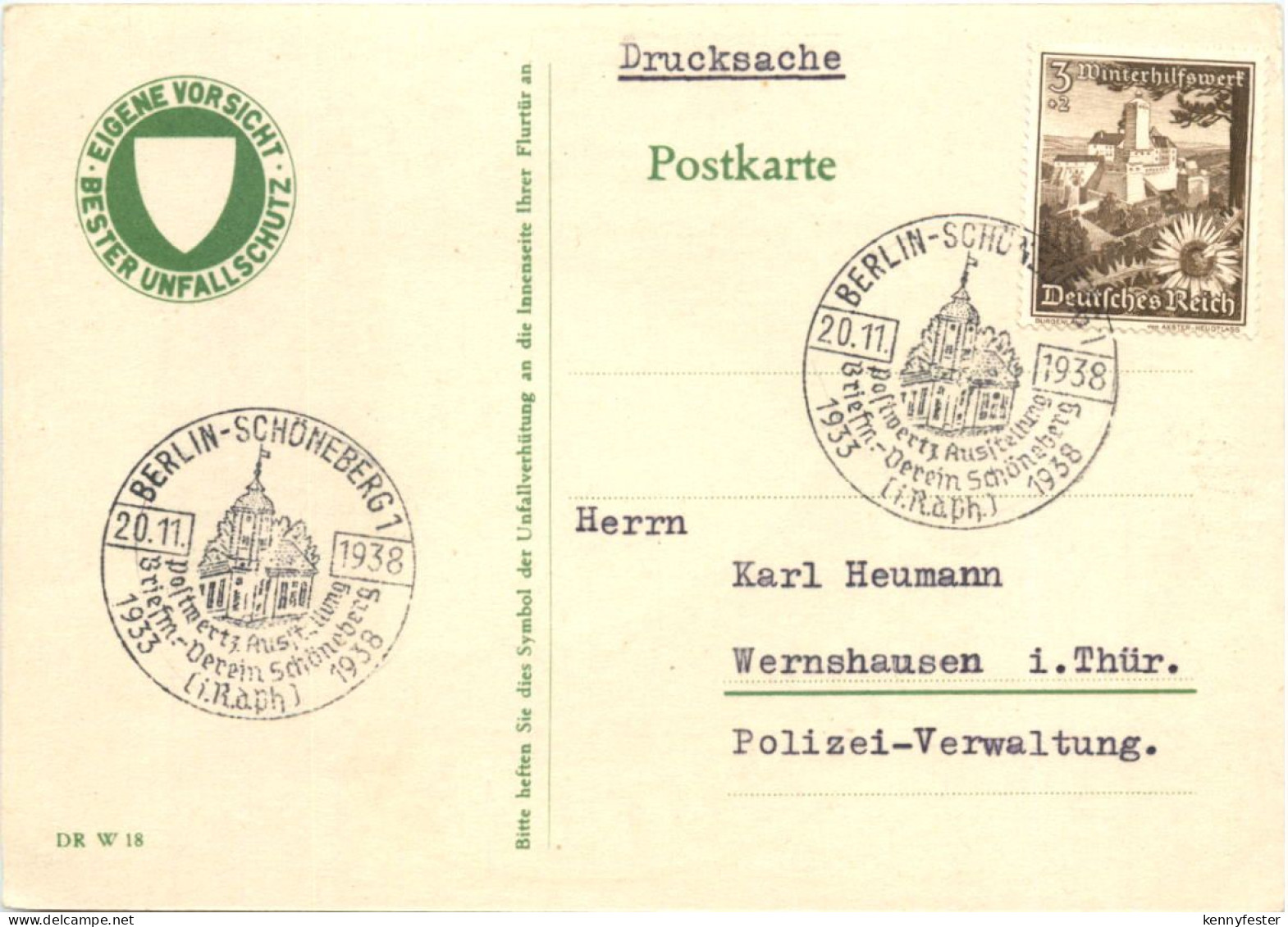 Berlin Schöneberg - Unfallschutz