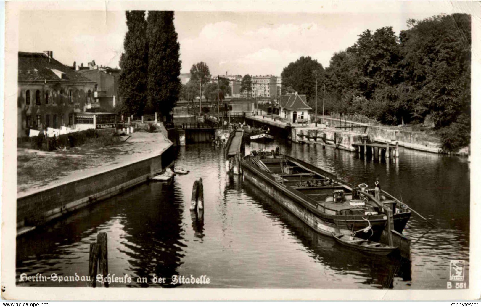 Berlin - spandau - Schleuse an der Zitadelle