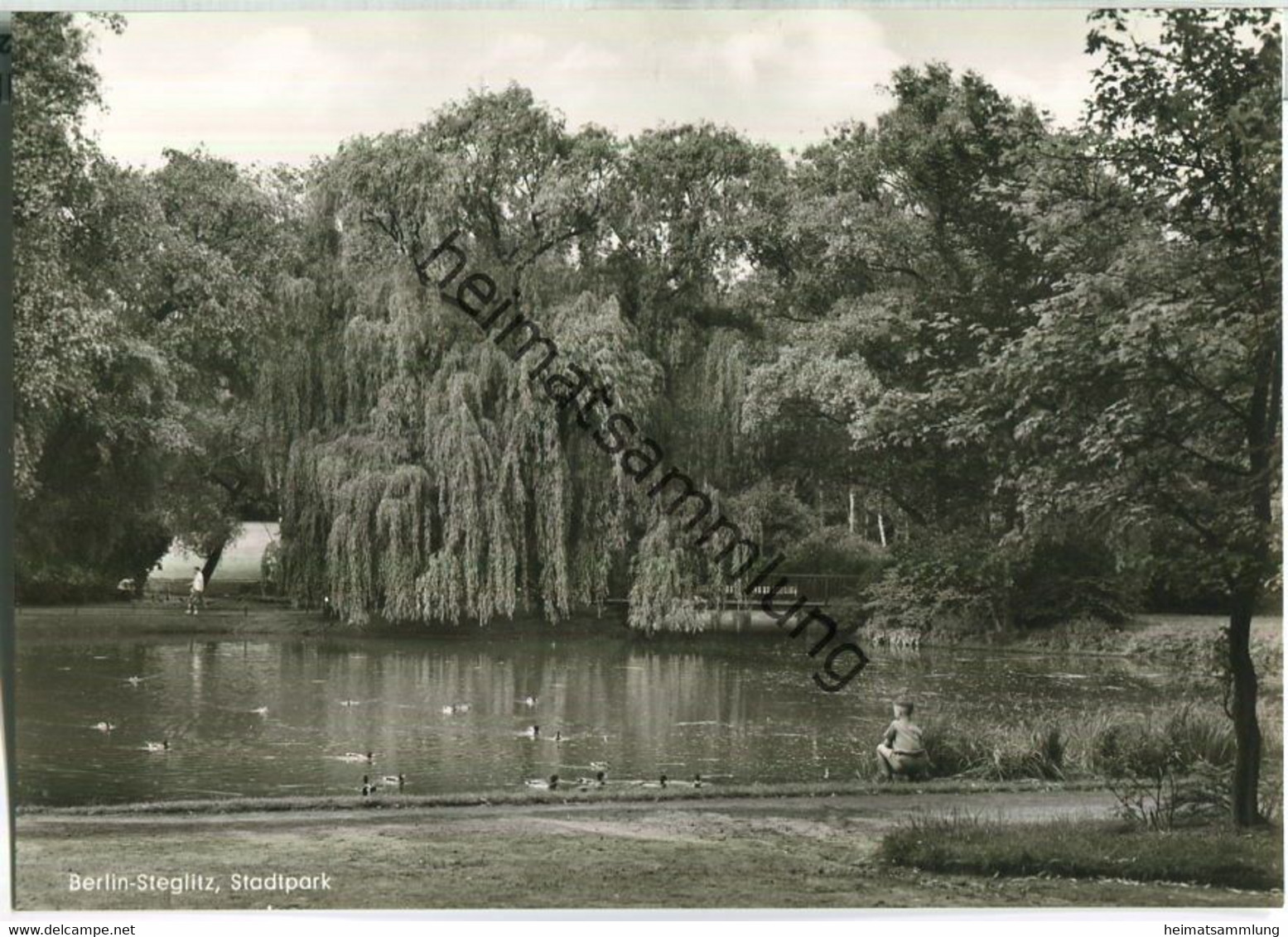 Berlin-Steglitz - Stadtpark - Foto-Ansichtskarte - Verlag Kunst und Bild Berlin