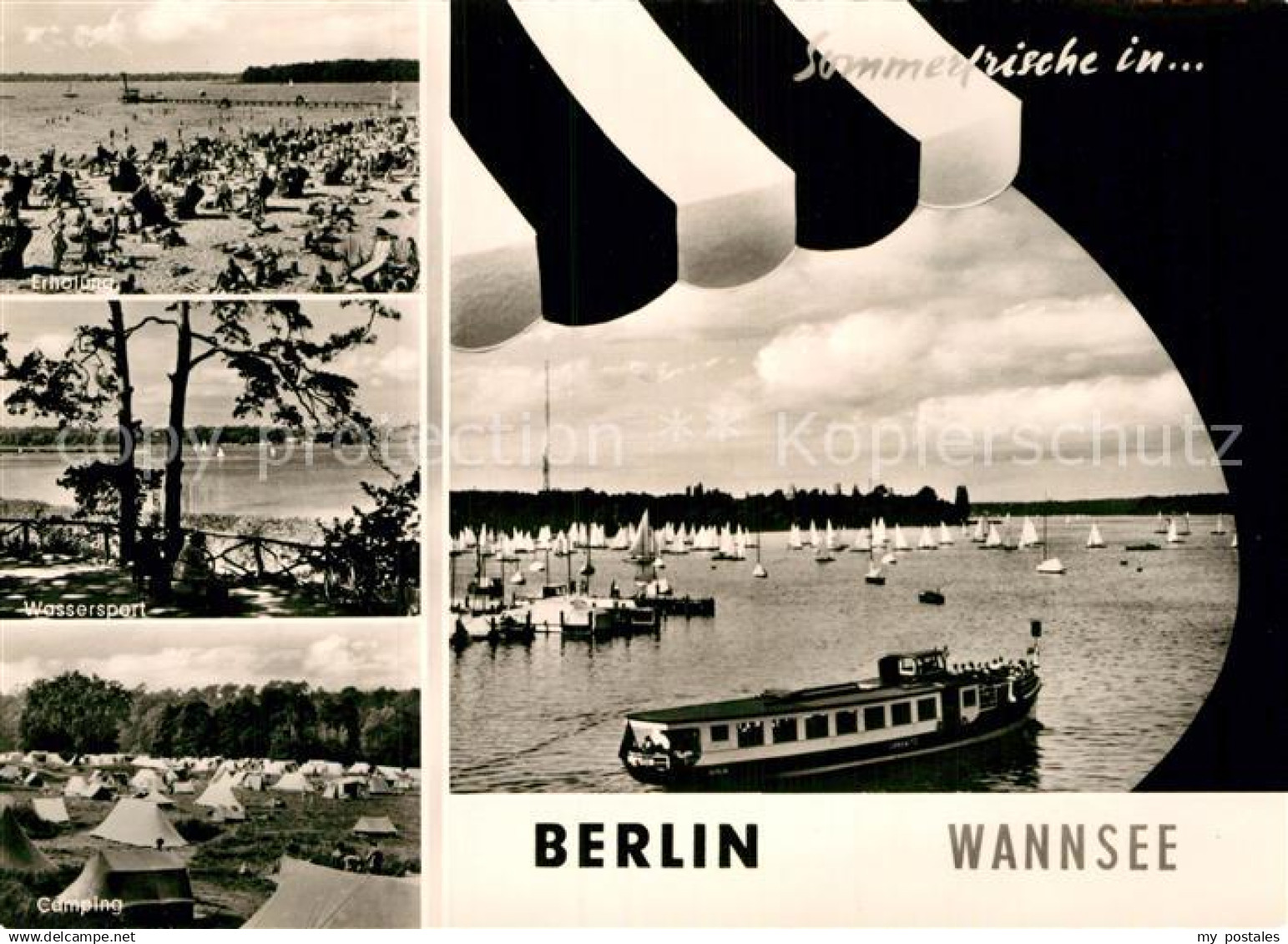 Berlin Wannsee Camping Boot Lankwitz