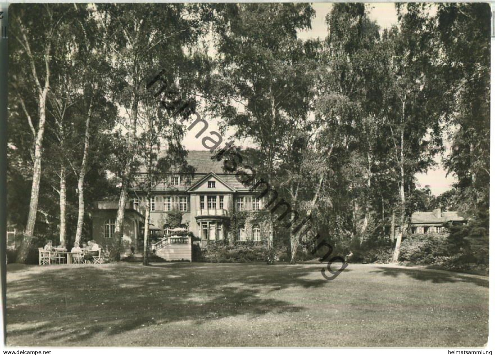 Berlin-Wannsee - Erholungsheim der Deutschen Postgewerkschaft - Verlag Harry Wagner Berlin-Lankwitz - gel. 1959