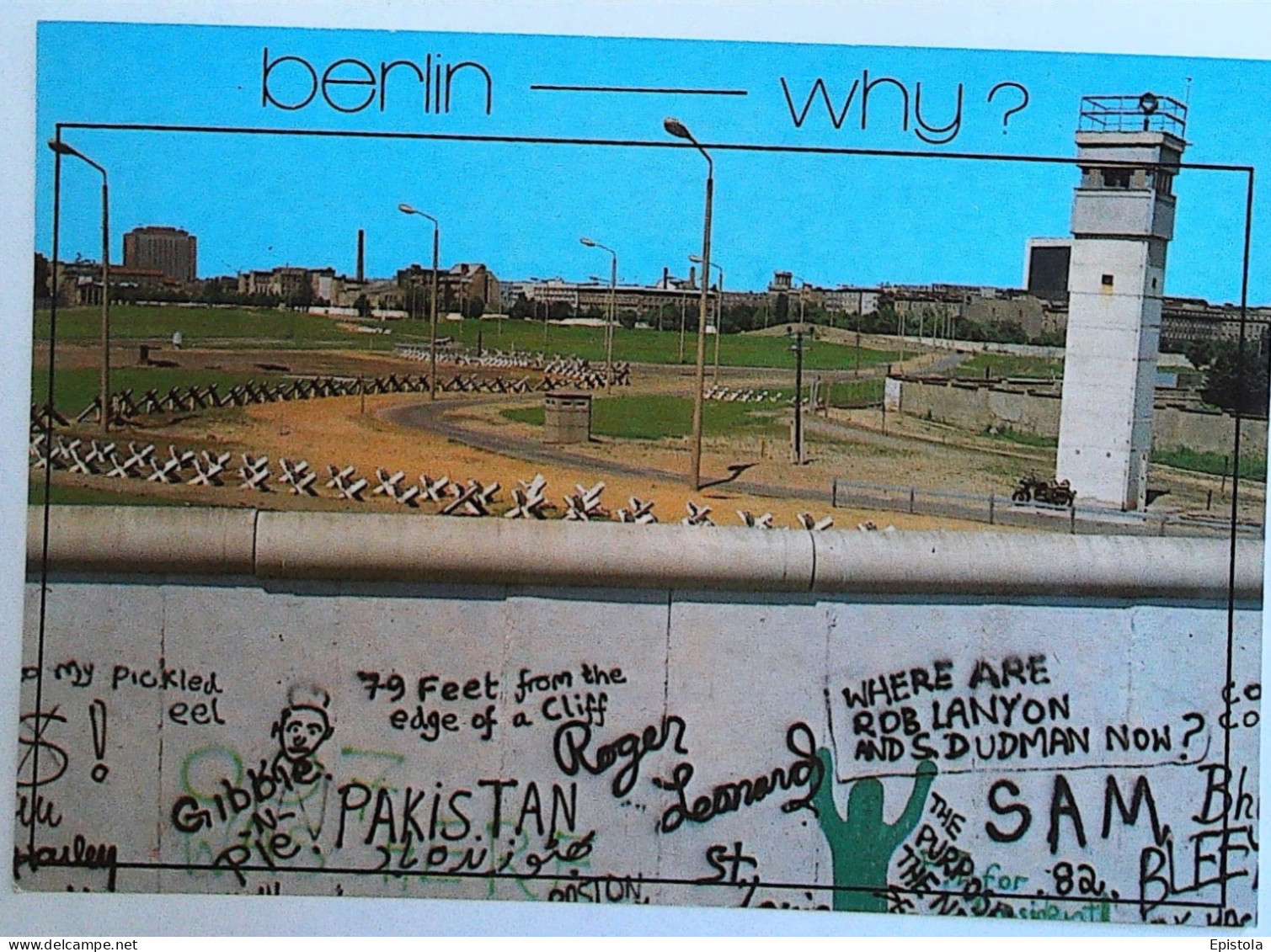 ► BERLIN  - WHY ? -  MAUER (Le MUR)