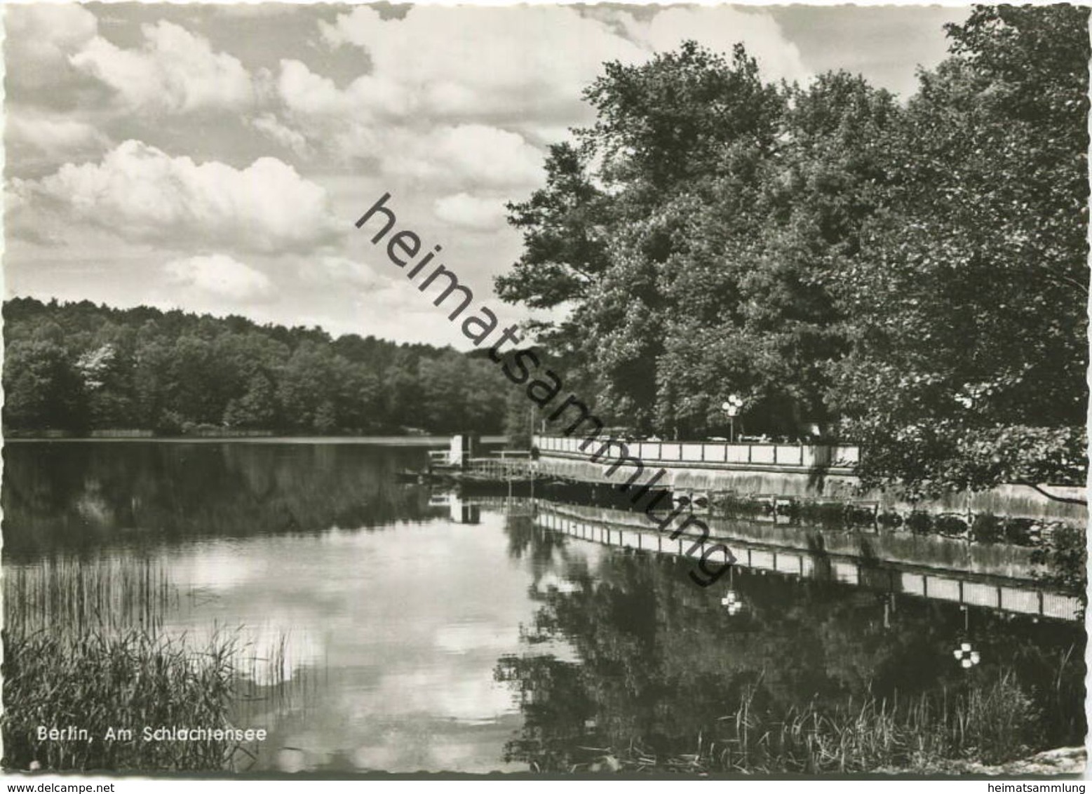 Berlin Zehlendorf - Am Schlachtensee - Foto-AK Grossformat - Verlag Kunst und Bild Berlin