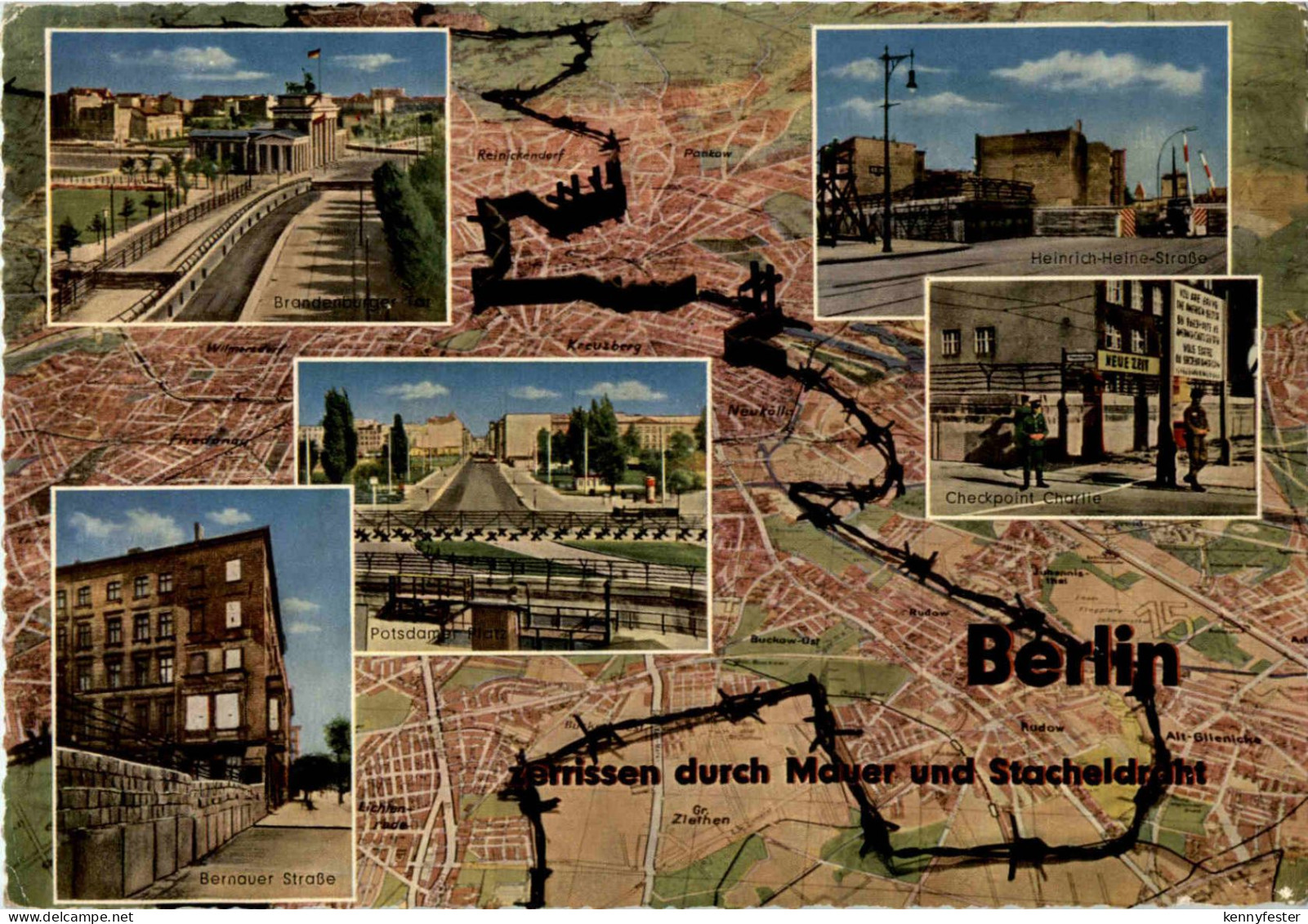 Berlin - Zerrissen durch Mauer und Stacheldraht