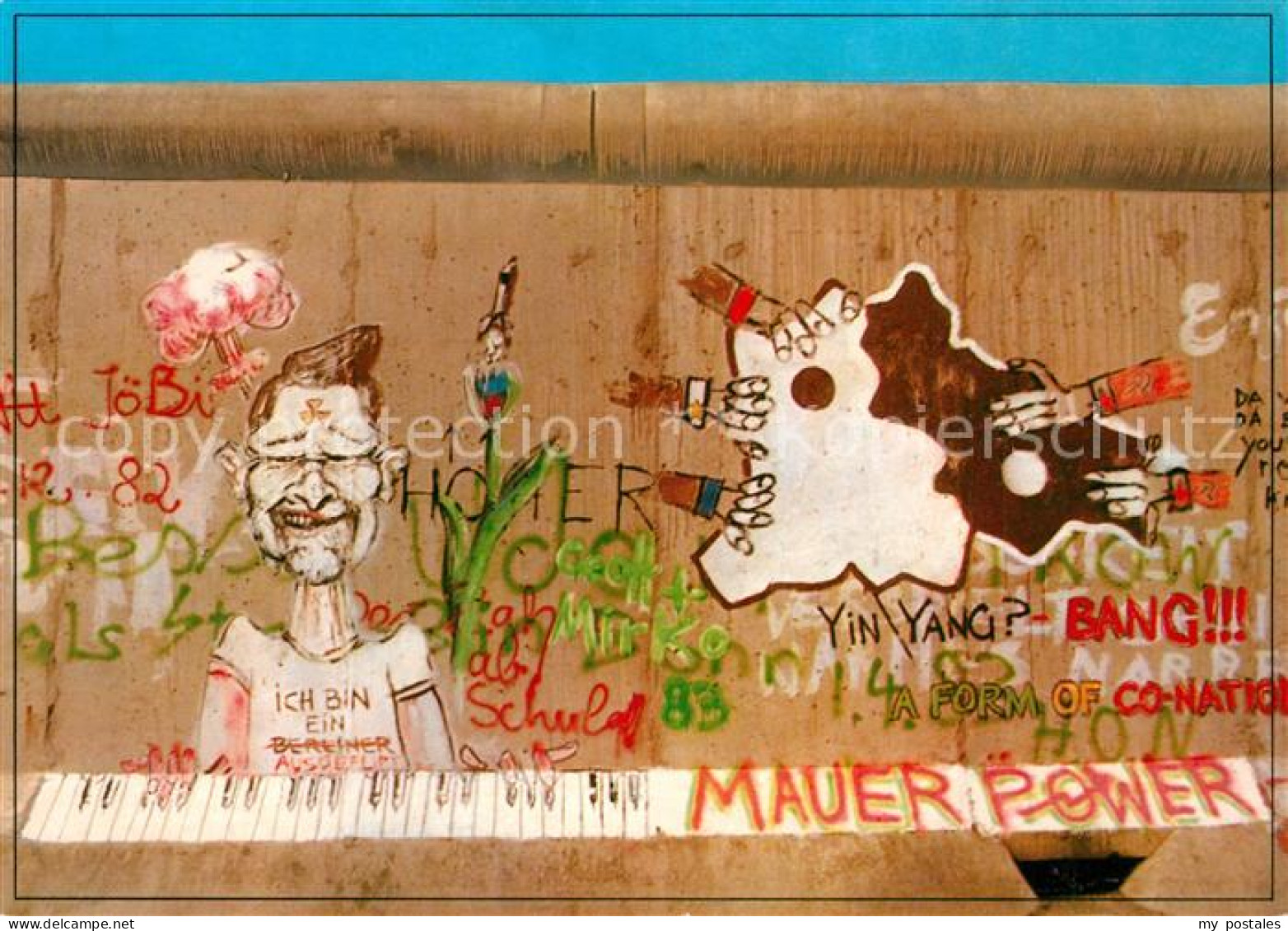 Berliner Mauer Berlin Wall Kochstrasse
